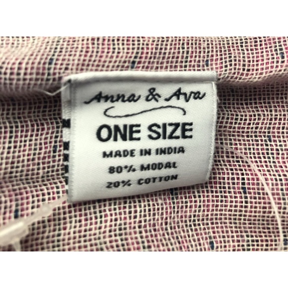 Anna & Ava Multi Color NWT Kimono One Size - Picture 7 of 7